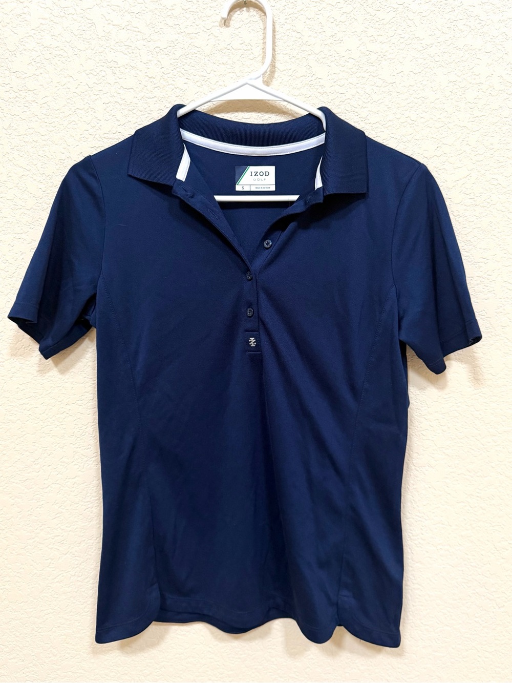 IZOD Women’s Navy Performance Polo Shirt